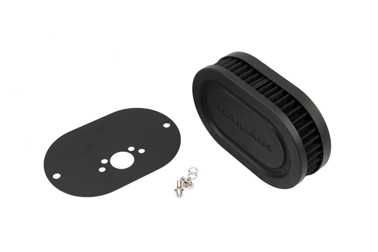 Pleated Carburettor Air Filter Baseplate to fit SU HS4, HIF4, HIF38 1.5in Mini Offset - 40mm-Filters-carbonizeduk