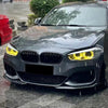 BMW 1 SERIES CSL YELLOW DAYTIME RUNNING LIGHTS LED MODULE SET (F20/F21) LCI-DRL MODS-carbonizeduk