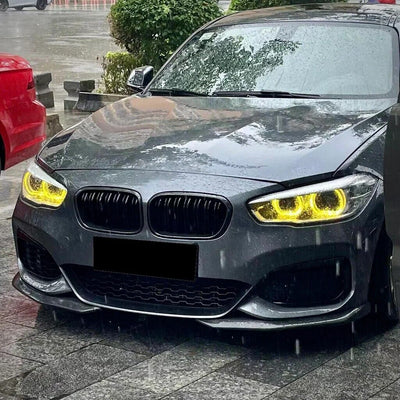 BMW 1 SERIES CSL YELLOW DAYTIME RUNNING LIGHTS LED MODULE SET (F20/F21) LCI-DRL MODS-carbonizeduk
