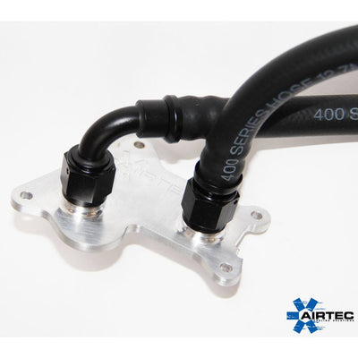 AIRTEC Motorsport Oil Cooler Adapter Plate ONLY for Mini Cooper S R53-carbonizeduk