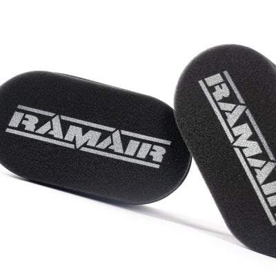 Carb Sock Foam Air Filters Caged 3x 84mm - Medium-Filters-carbonizeduk