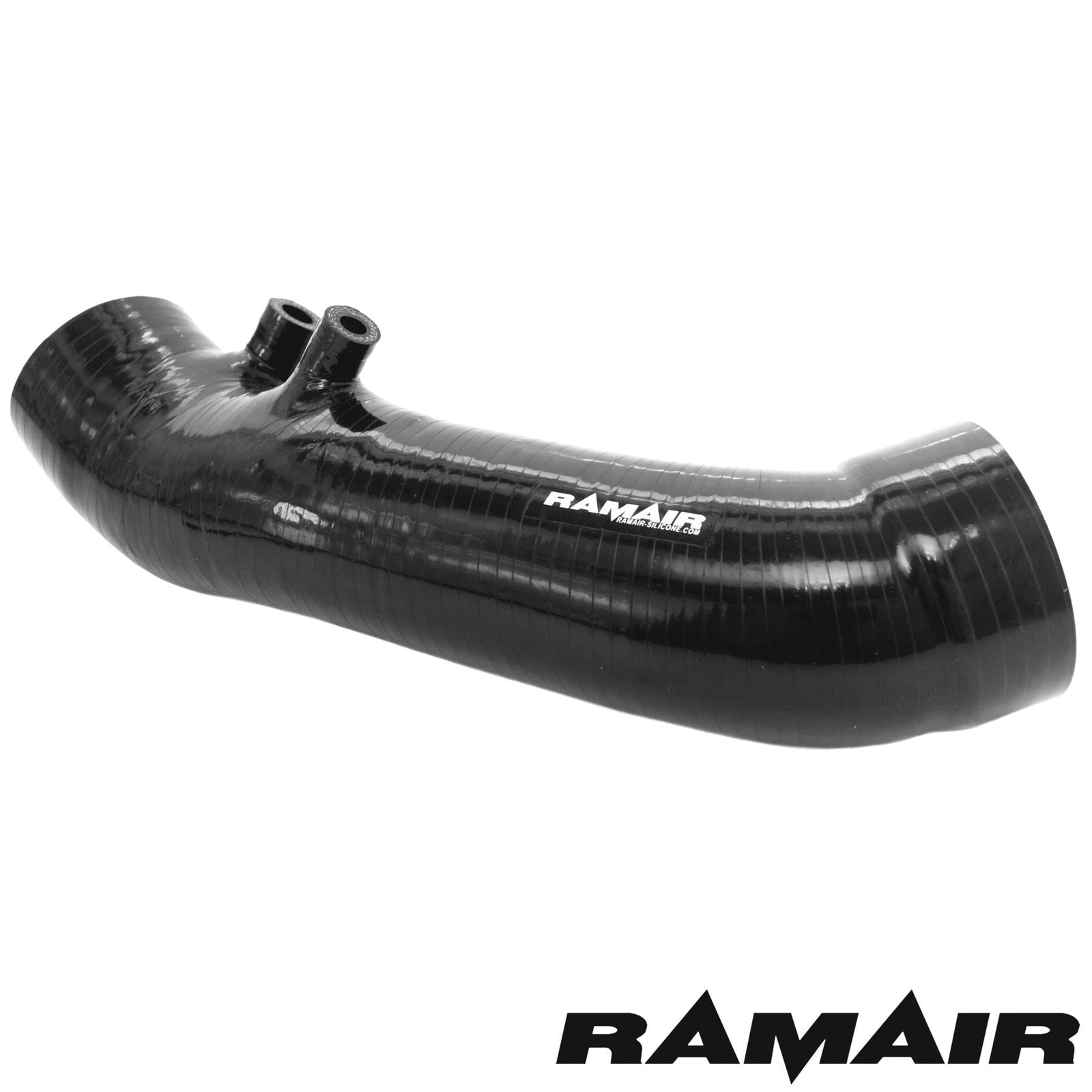Honda Civic Type R FN2 Black Silicone Intake Hose-Pipework-carbonizeduk