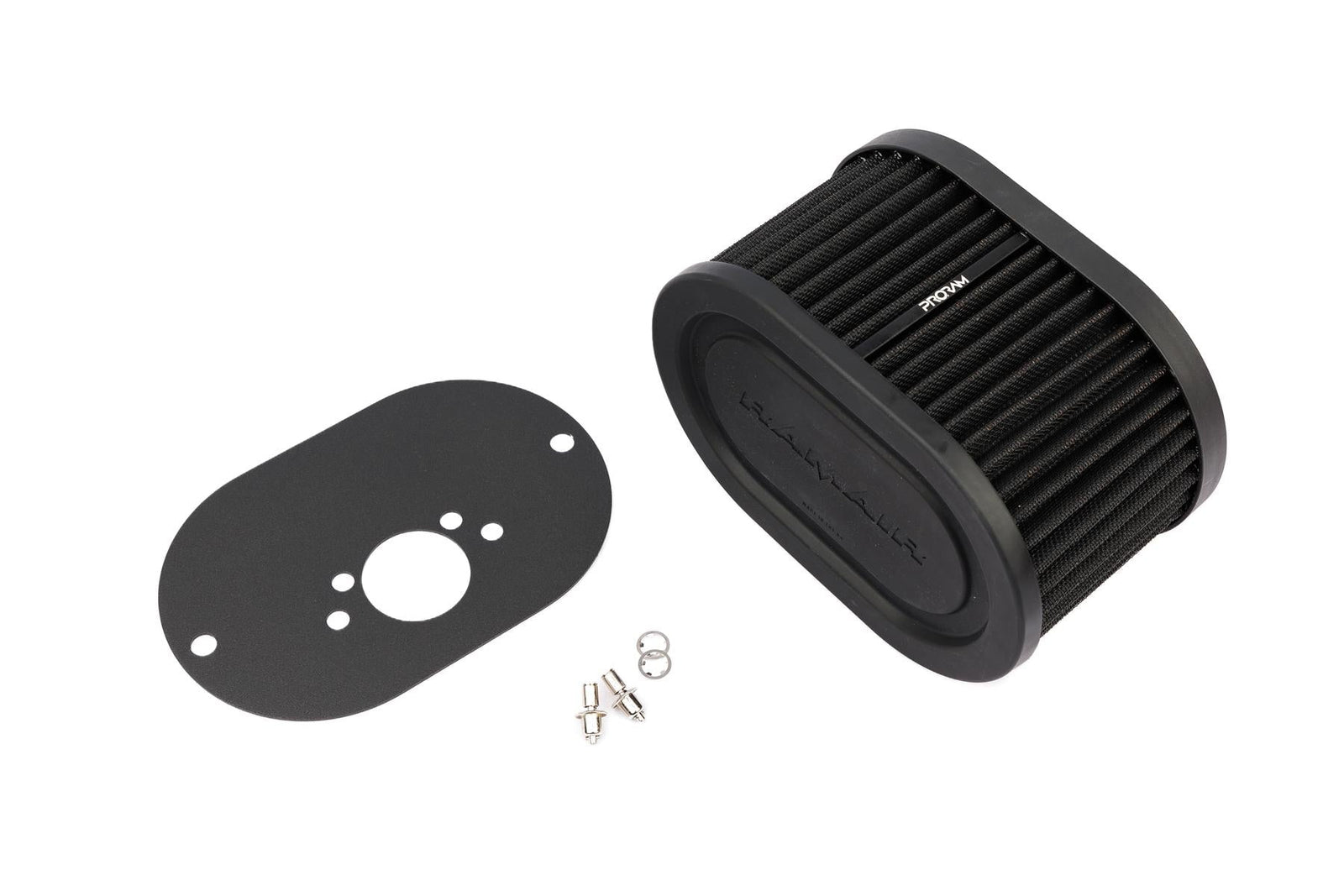 Pleated Carburettor Intake Air Filter Baseplate to fit SU HS6 Mini Offset 100mm-Filters-carbonizeduk