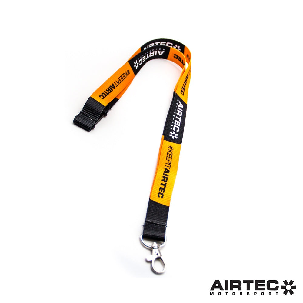 AIRTEC Motorsport Black & Orange Lanyard-BMW-Airtec-carbonizeduk