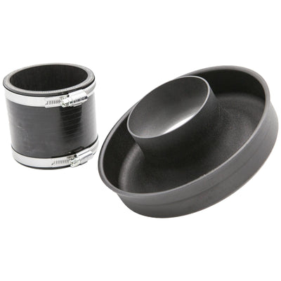 76mm Velocity Stack wit Silicone Coupler and Clamps (3inch)-Filters-carbonizeduk