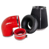 Performance Pleated Induction Kit for MK2 Focus ST - Red Hoses-Intake Kits-carbonizeduk