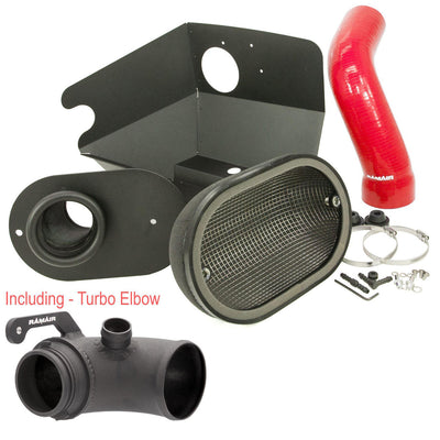 RamAir 2.0 TSI MQB V.A.G Performance Intake Kit with Turbo Elbow & Red Intake Hose-induction kit-carbonizeduk