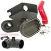 Performance Foam Induction Kit With Turbo Elbow for 2.0 TSI MQB VAG - Red Hose-Intake Kits-carbonizeduk