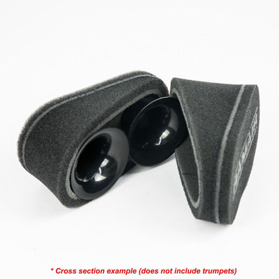 Carb Sock Foam Air Filters 2x 115mm - Tall-Filters-carbonizeduk