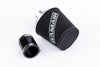 Ramair Foam Jet Stream Small Cone Air Filter 90mm (3.5inch)OD Silver with Silicone Coupling-Filters-carbonizeduk