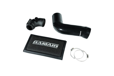 RPF-3129-RIP-BK-TI - Panel Air Filter Intake Pipe Air Hose & Turbo Elbow - A3 S3 TSI MQB-Filters-carbonizeduk