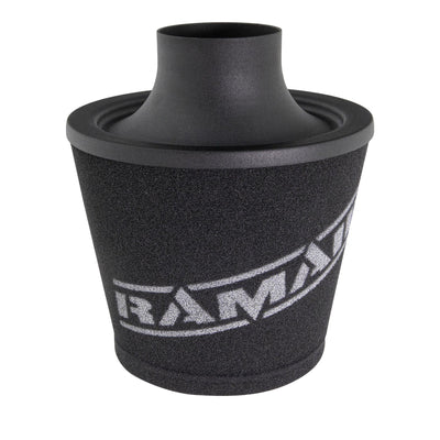 Ramair Large Foam Filter Aluminium Base 80mm (3.1inch) OD Black-Filters-carbonizeduk