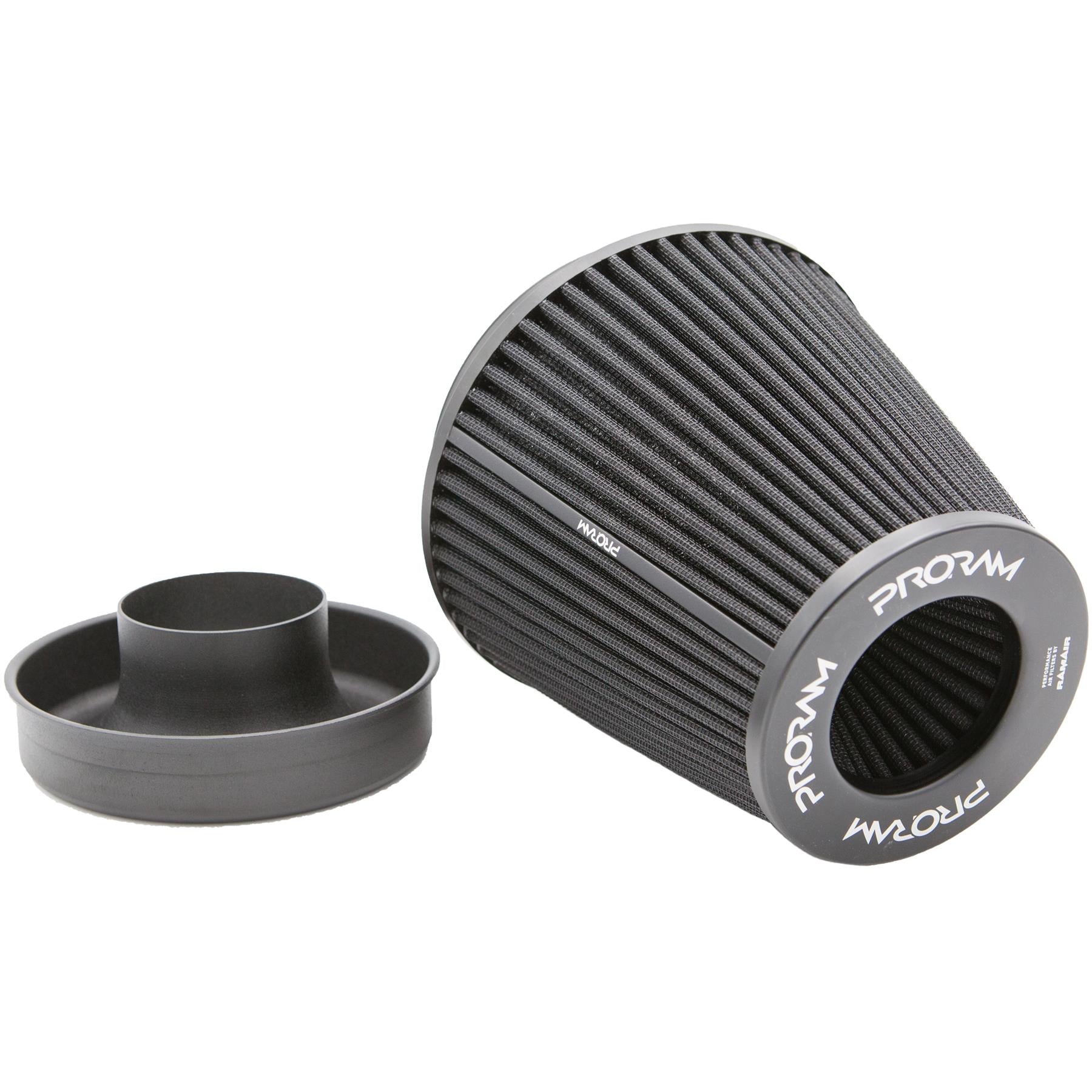 PRORAM 90mm OD Neck Large Cone Air Filter with Velocity Stack-Filters-carbonizeduk