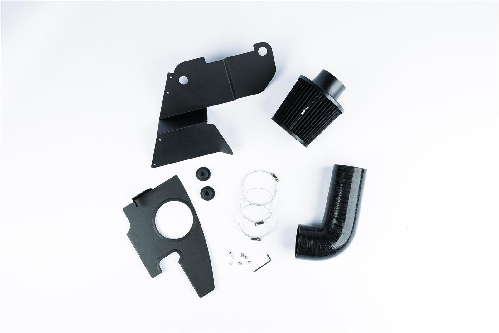 Performance Pleated Induction Kit for 2.0 TSI TFSI MK6 GTI - Black Hose-Intake Kits-carbonizeduk