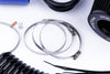 Performance Pleated Induction Kit for VW MK5 Golf R32 3.2 V6 - Blue Hoses-Intake Kits-carbonizeduk