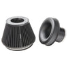 Ramair Pleated 83mm (3.25inch) OD Neck Medium Cone Air Filter with Velocity Stack-Filters-carbonizeduk