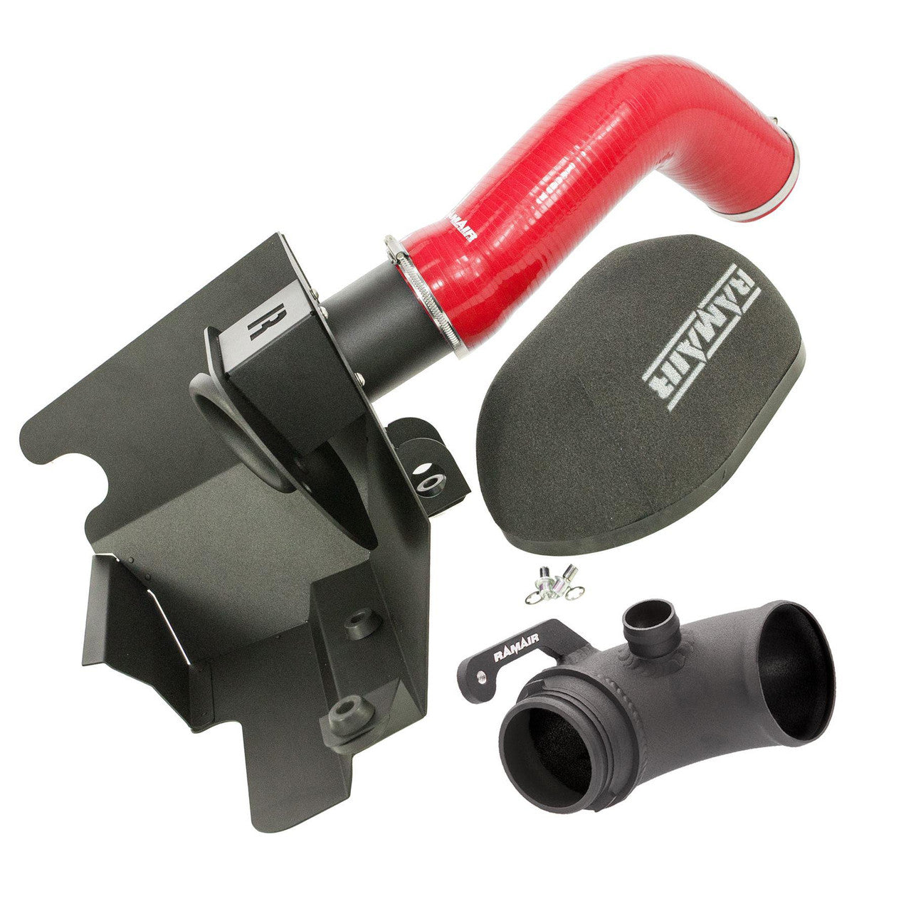 RamAir 2.0 TSI MQB V.A.G Performance Intake Kit with Turbo Elbow & Red Intake Hose-induction kit-carbonizeduk