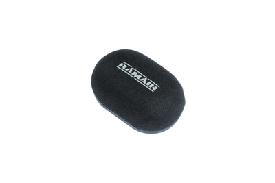 Domed Carb Air Filter & Baseplate to fit Dellorto 40 DHLA - 100mm Internal Height-Filters-carbonizeduk