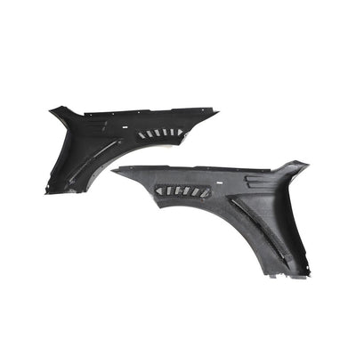BMW 1 Series M140i & 2 series F20/F21/ F22 Carbon fibre widened Vented front Wings fenders 2015-2019-carbonizeduk