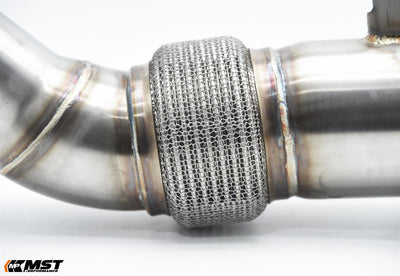 MST Performance 6" Catted Downpipe For BMW/Toyota B58 3.0T - Non OPF-MST Induction Kits-carbonizeduk