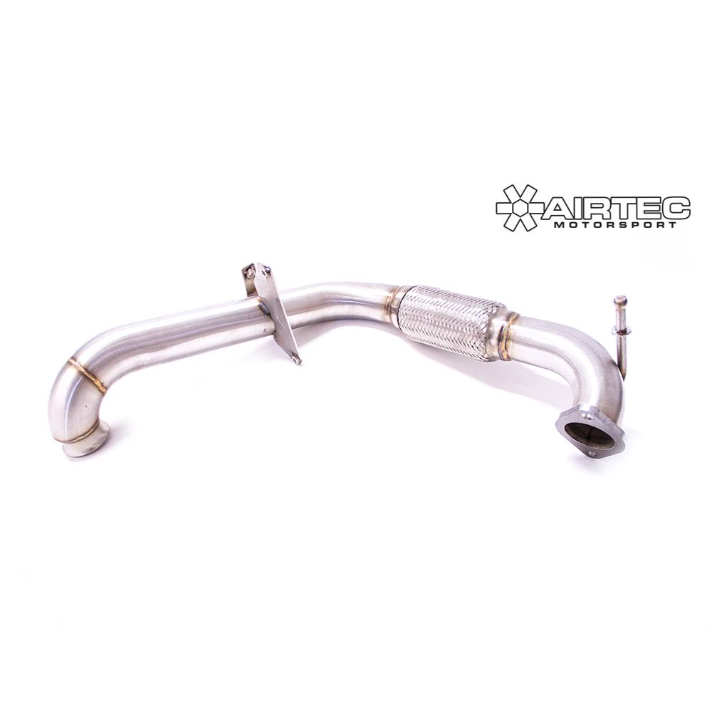 AIRTEC Motorsport De-Cat Downpipe for Fiesta Mk6 TDCI-Ford-Airtec-carbonizeduk