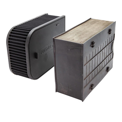 ProRam PPF-9859-2 - Pair of Porsche Replacement Pleated Air Filters-intake pipework-carbonizeduk