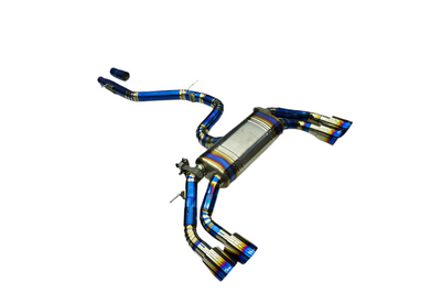 Volkswagen Golf R MK7/7.5 2.0 Performance sports Titanium Catback Exhaust 2016-2019-carbonizeduk
