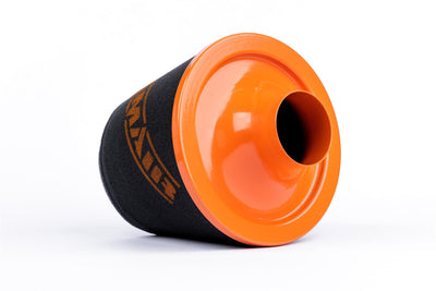 Ramair Large Foam Filter Aluminium Base 80mm (3.1inch) OD Orange-Filters-carbonizeduk