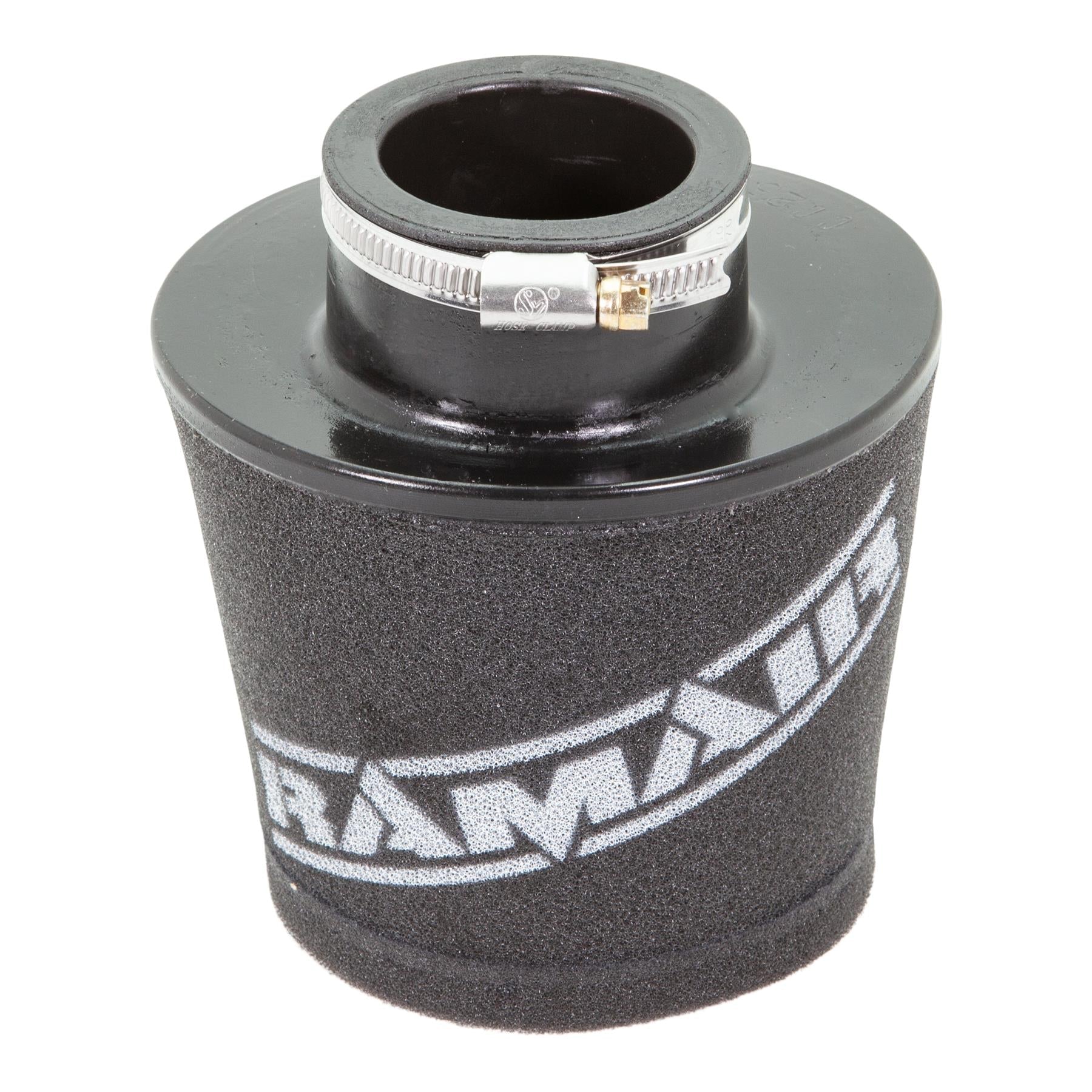 Ramair Foam Universal Cone Intake Rubber Neck Air Filter 51mm (2inch) ID Breather Holes-Filters-carbonizeduk