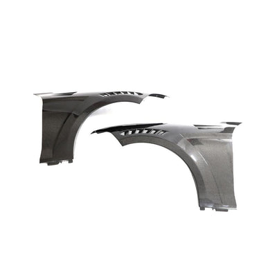BMW 1 Series M140i & 2 series F20/F21/ F22 Carbon fibre widened Vented front Wings fenders 2015-2019-carbonizeduk