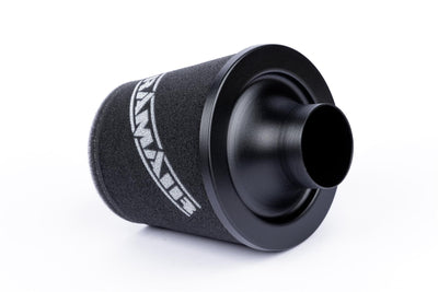 Ramair Foam Jet Stream Small Cone Air Filter 80mm (3.1inch) OD-Filters-carbonizeduk