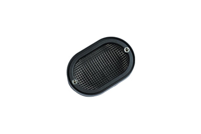 Domed Carb Air Filter & Baseplate to fit Dellorto 40 DHLA - 40mm Internal Height-Filters-carbonizeduk