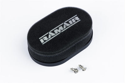 Carburettor Foam Air Filter with Baseplate to fit SU HS6 (Mini Offset) - 40mm Internal Height-Filters-carbonizeduk