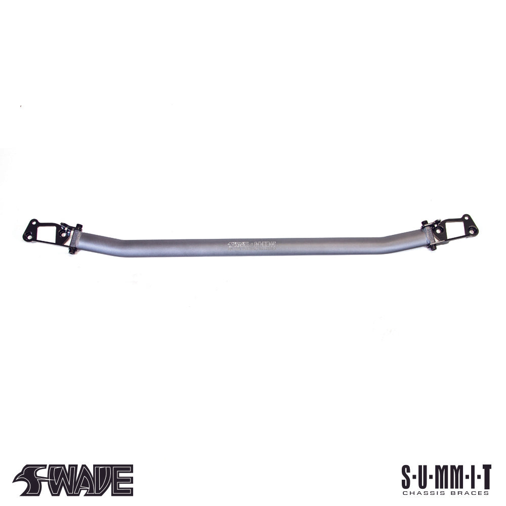 SUMMIT & Swave Graphite Grey Front Upper Strut Brace for Toyota Yaris GR-Toyota-Airtec-carbonizeduk