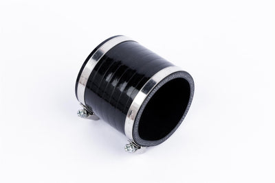 Ramair Foam Performance Universal Cone Small Intake Filter Coupler - 80mm (3.1inch) Silver-Filters-carbonizeduk