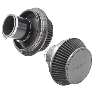 Ramair Pleated 70mm (2.75inch) OD Neck Small Cone Air Filter with Velocity Stack-Filters-carbonizeduk