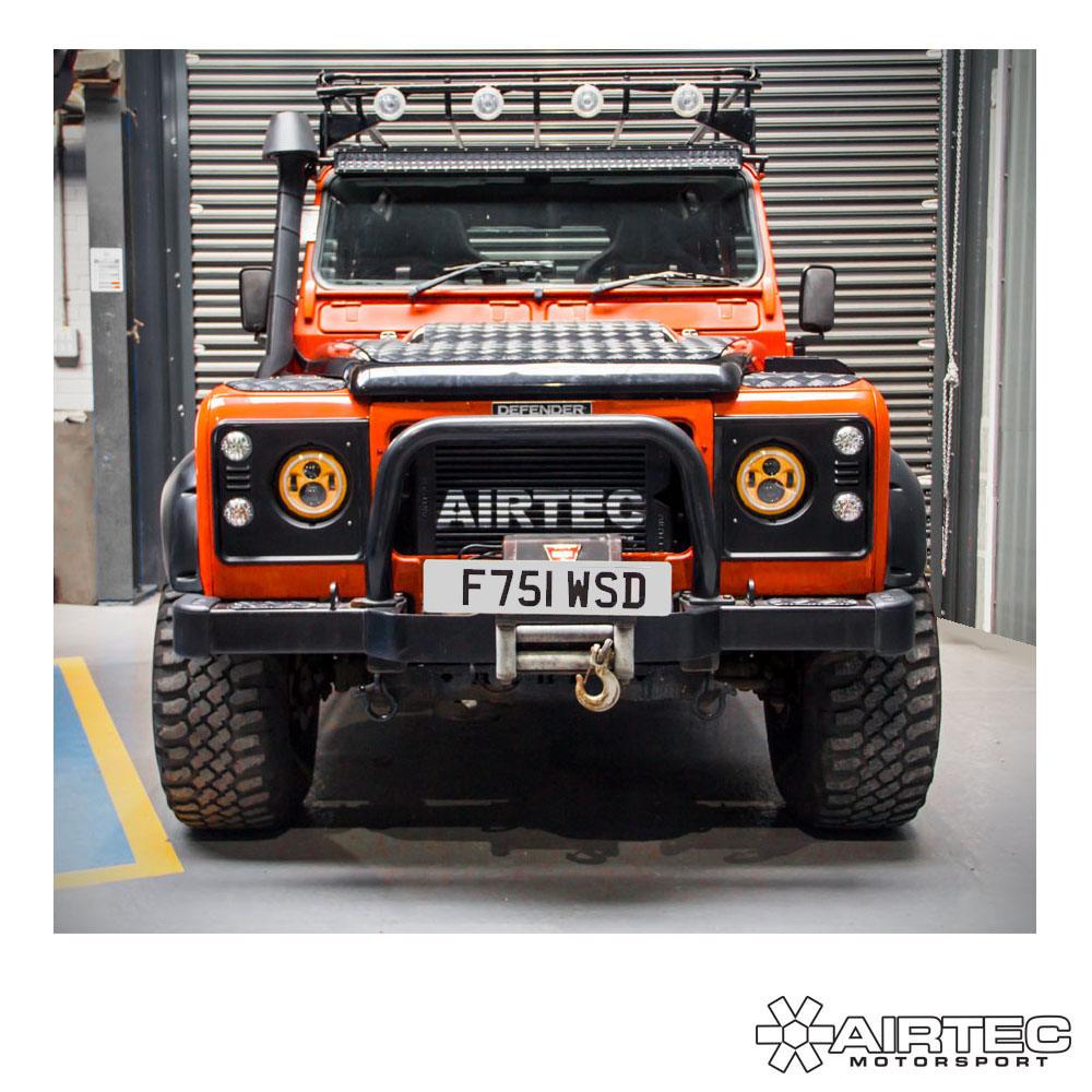 AIRTEC Motorsport Front Mount Intercooler Upgrade for Land Rover Defender 300-Land Rover-Airtec-carbonizeduk