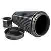 Ramair Pleated 76mm (3inch) ID Neck XLarge Cone Air Filter with Velocity Stack and Coupling-Filters-carbonizeduk