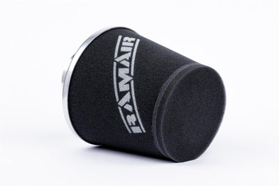 Ramair Foam Jet Stream Small Cone Air Filter 90mm (3.5inch) OD Silver-Filters-carbonizeduk