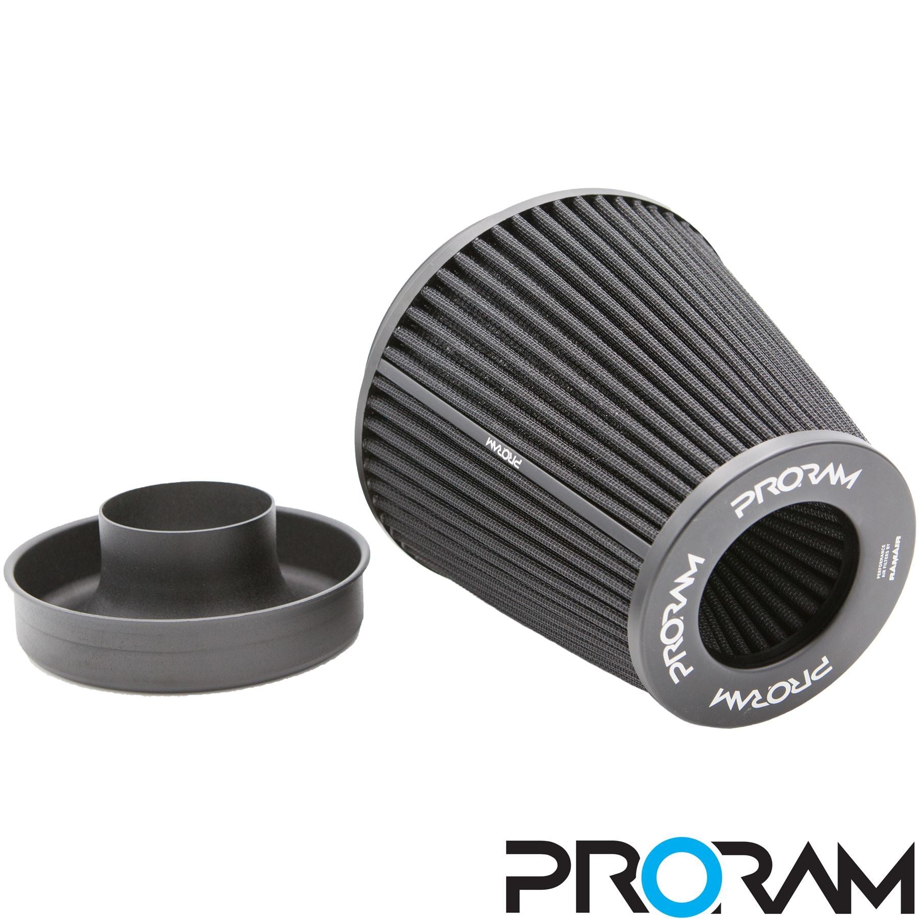 Ramair Pleated Universal Large Cone Air Filter Intake Velocity Stack 70mm (2.75inch) OD-Filters-carbonizeduk
