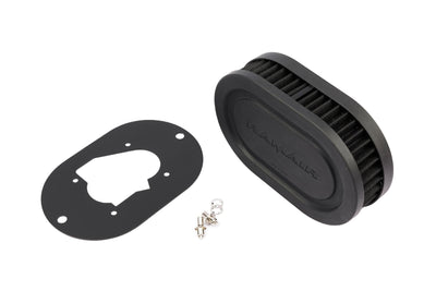 Pleated Carburettor Air Filter Baseplate to fit Weber 32/34 DMTL DMTR DATR 40mm-Filters-carbonizeduk