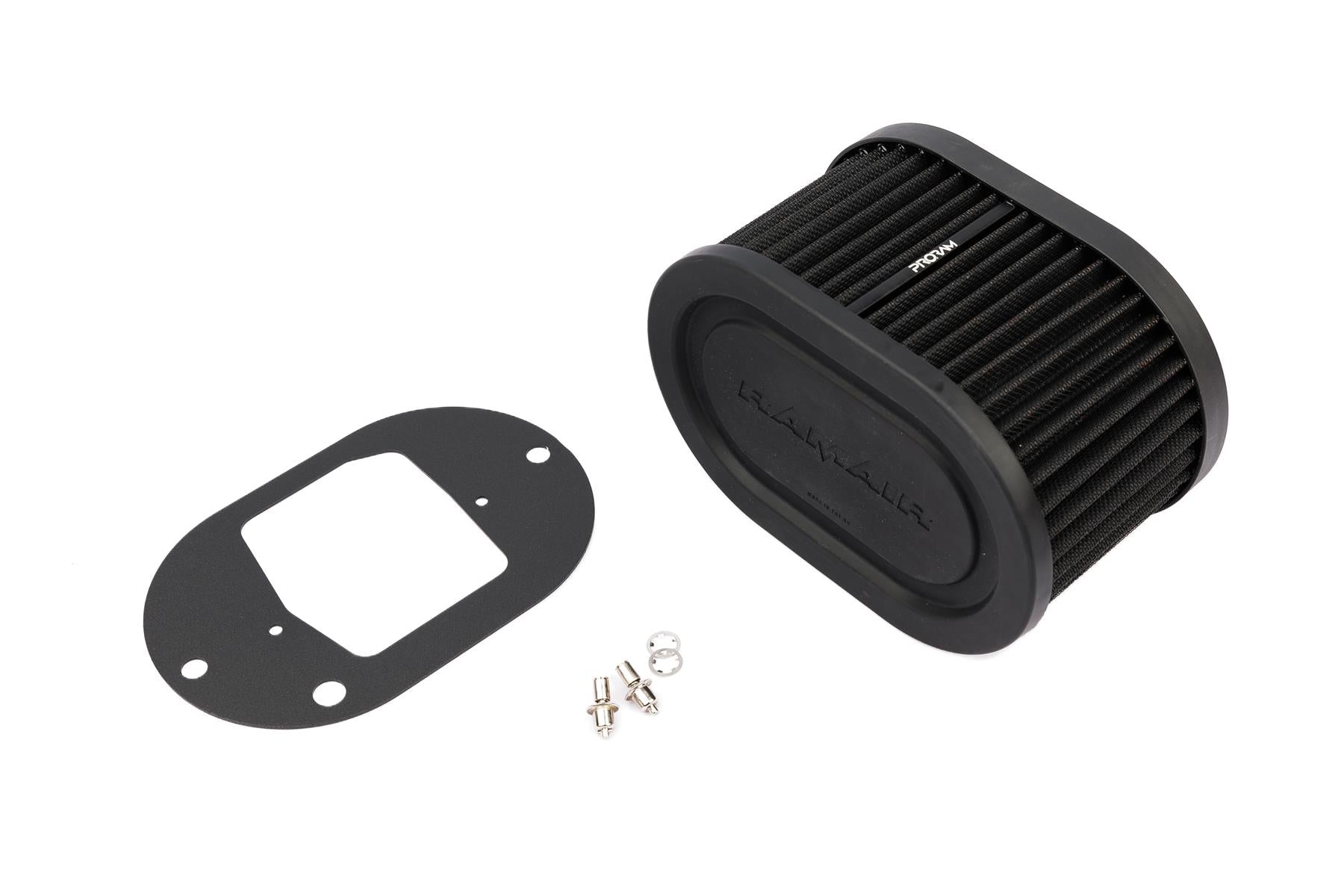 Pleated Carburettor Intake Air Filter Baseplate to fit Weber 32/34 DFT 100mm-Filters-carbonizeduk