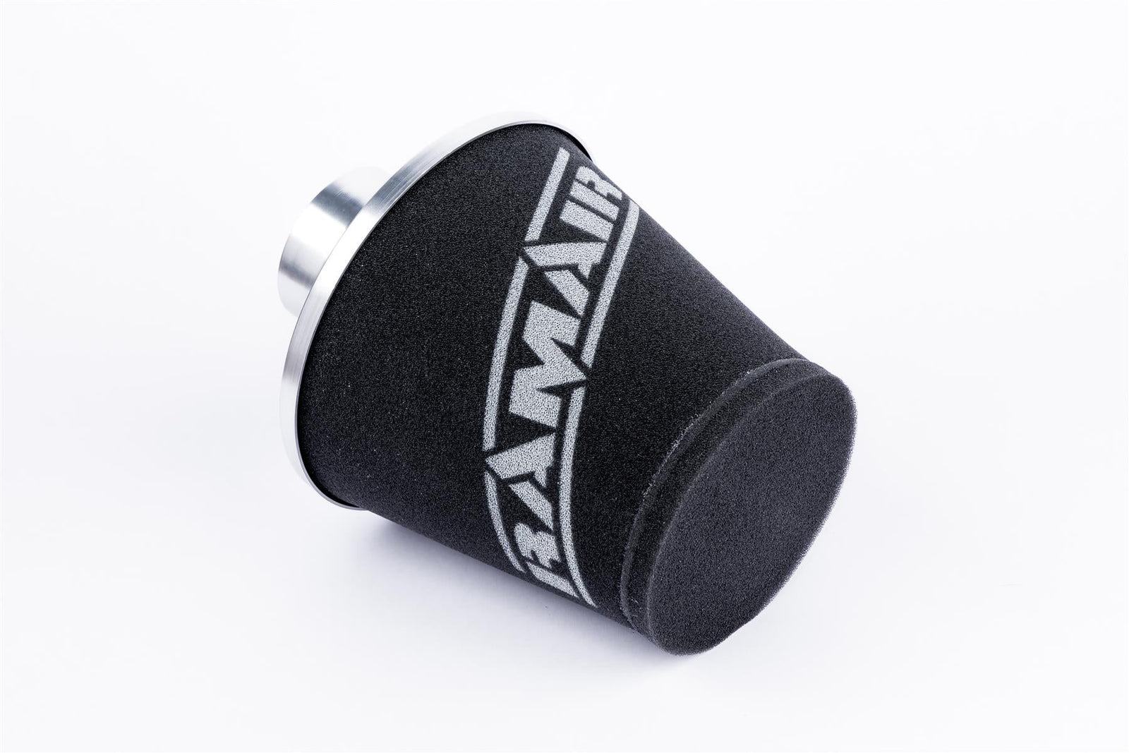 Ramair Foam Jet Stream Medium Cone Air Filter 70mm (2.75inch) OD Silver with Silicone Coupling-Filters-carbonizeduk