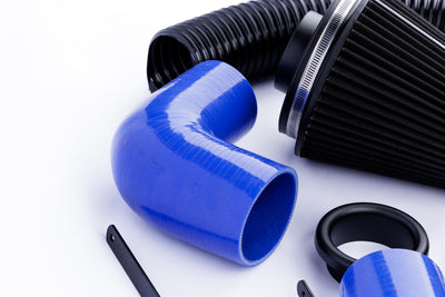 Performance Pleated Induction Kit for VW MK5 Golf R32 3.2 V6 - Blue Hoses-Intake Kits-carbonizeduk