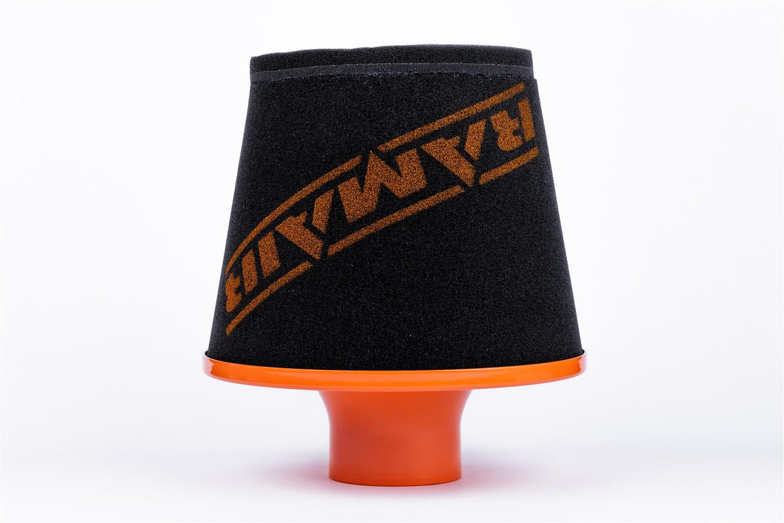 Ramair Foam Performance Universal Cone Large Intake Filter Coupler - 90mm (3.5inch) Orange-Filters-carbonizeduk