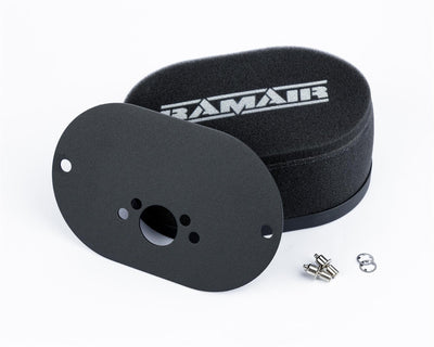 Carburettor Foam Air Filter with Baseplate to fit SU HS4, HIF4, HIF38 1.5in - 40mm Internal Height-Filters-carbonizeduk