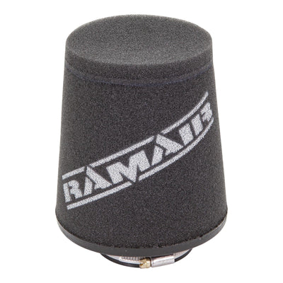 Ramair Foam Universal Cone Intake Rubber Neck Air Filter 80mm (3.1inch) ID Breather Holes-Filters-carbonizeduk