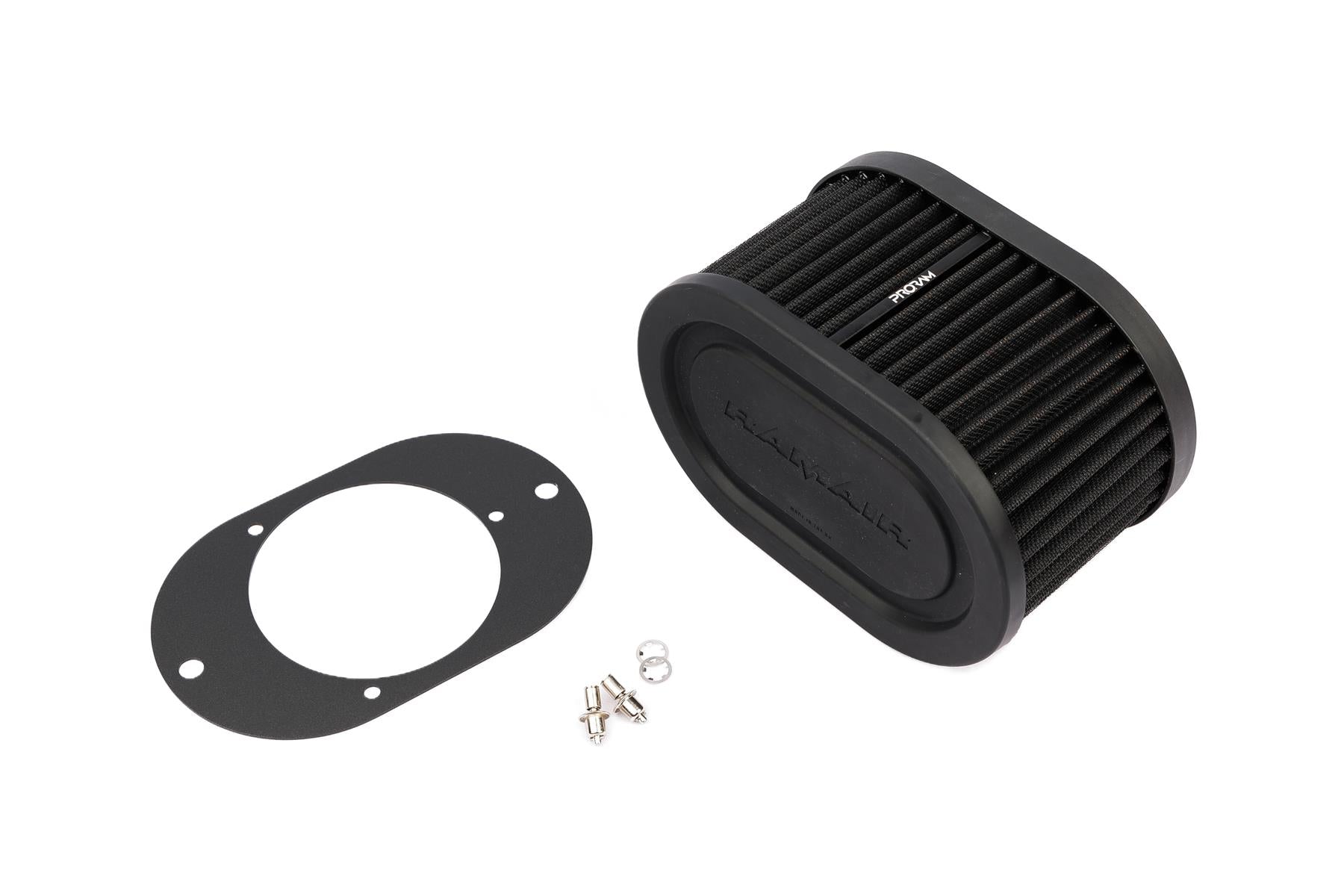 Pleated Carburettor Intake Air Filter Baseplate to fit Weber 23/32 TLD - 100mm-Filters-carbonizeduk