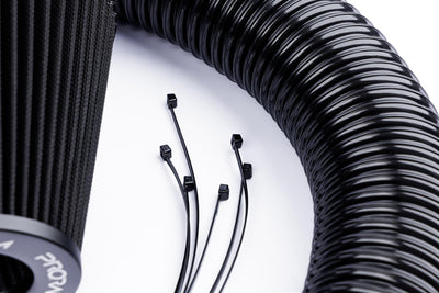 Performance Pleated Induction Kit for VW MK5 Golf R32 3.2 V6 - Black Hoses-Intake Kits-carbonizeduk
