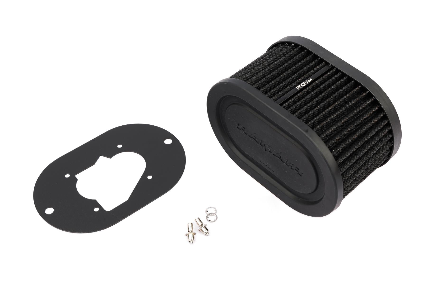 Pleated Carburettor Air Filter Baseplate to fit Weber 32/34 DMTL DMTR DATR 100mm-Filters-carbonizeduk
